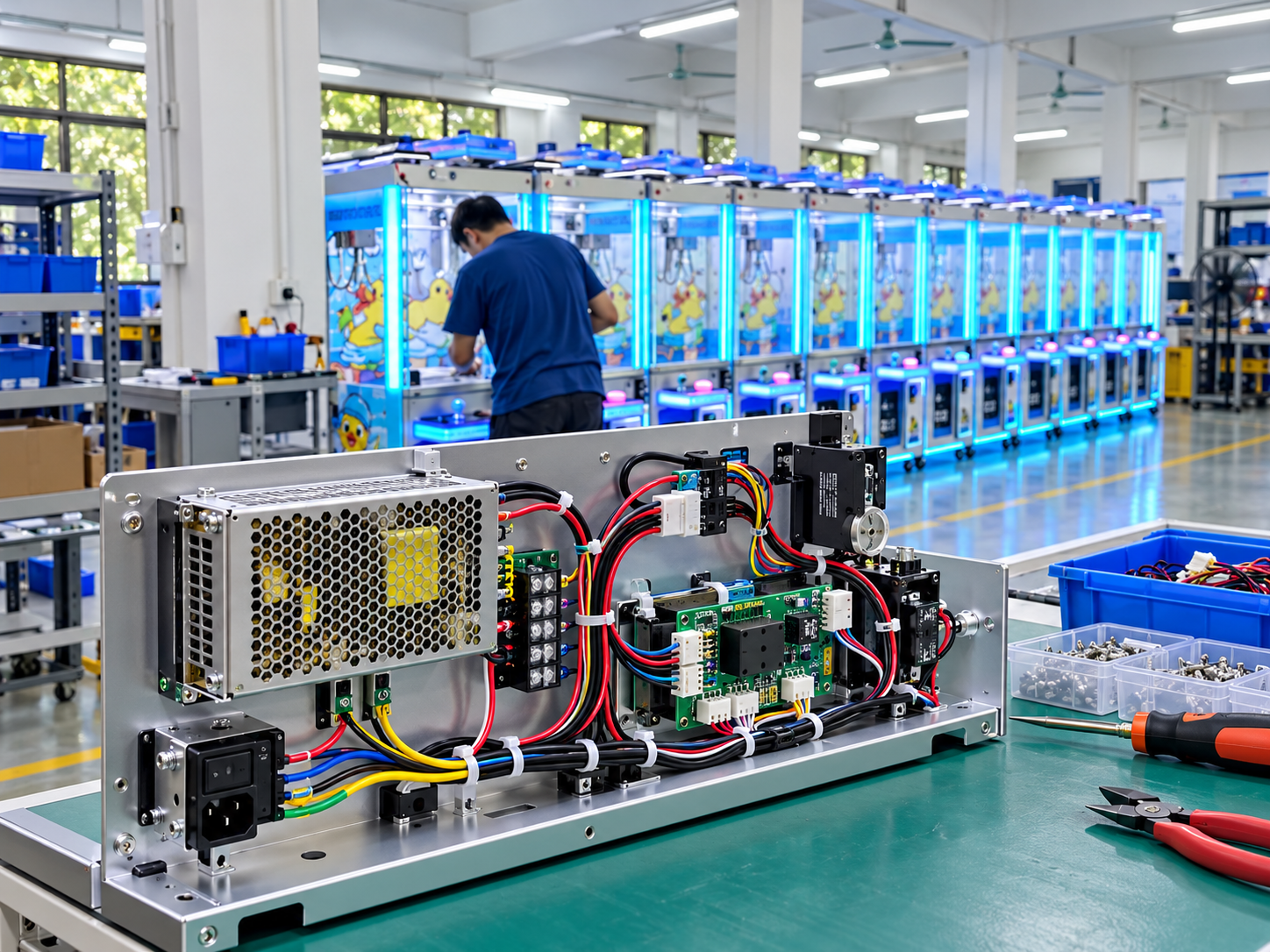 Duck Claw Machine production line