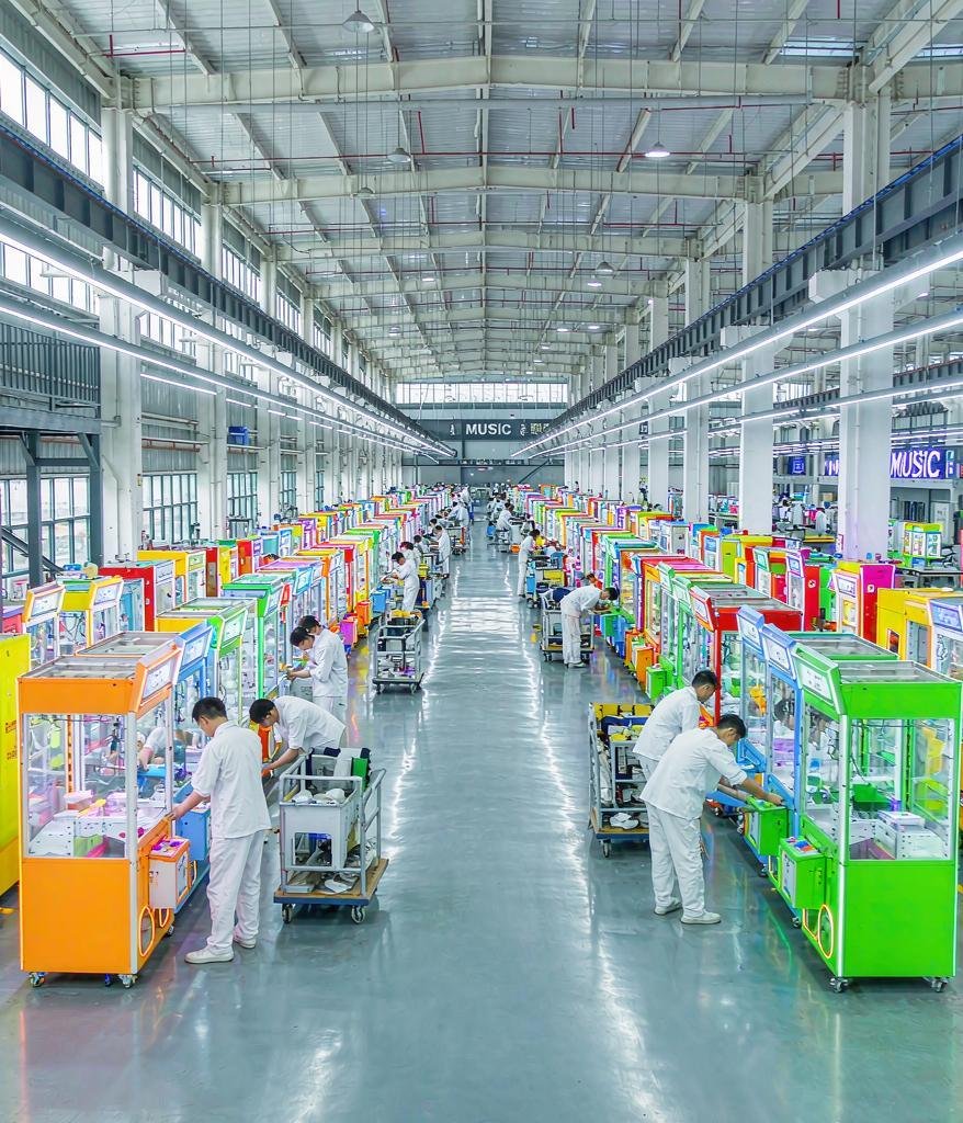 JoyEngine arcade machine production and quality control